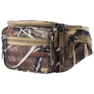 Extreme Pak JX Swamper Camo Camouflage Zippered Fanny Pack Waist Bag